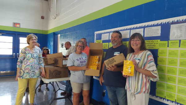 elks at flat rock school