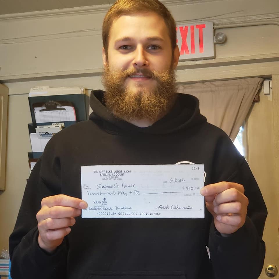 Joshua Edwards with The Shepherd's House